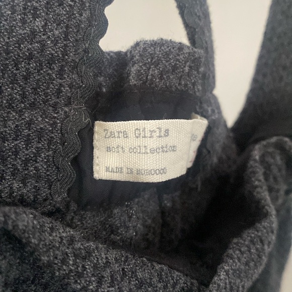 zara gray overall skirt - Picture 3 of 5